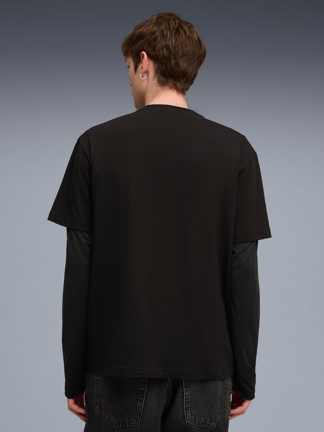 PUMA Men Maximal Metallic Print Relaxed Fit T-Shirt - Image 4